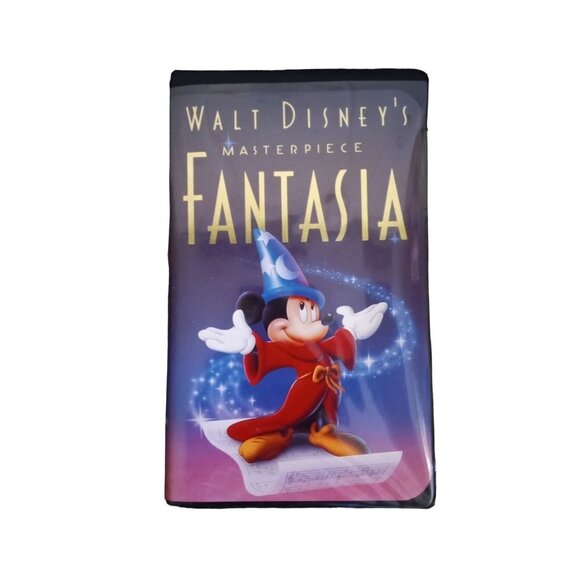 Vintage Walt Disney Fantasia VHS with proof of purchase papers - Picture 1 of 6